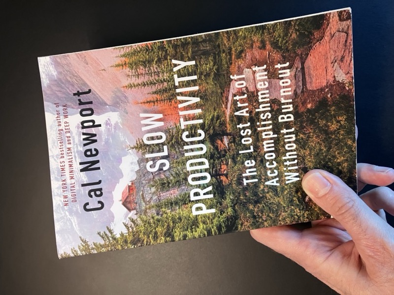 Slow Productivity Cover